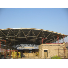 Large Span Steel Space Frame Structure Used for Industrial Storage/Workshop/ Warehouse